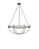 Quillian Black Chandelier