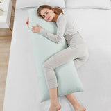 Memory Foam Long Body Pillow with Bamboo Cover