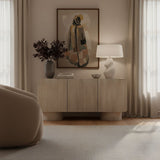 Adagio - Solid Wood And Oak Veneer Sideboard / Buffet