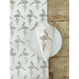 French Home Set of 4 Sugarbird Napkins - Sage