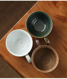 Gohobi Handmade Japanese Stoneware Cup & Saucer