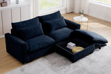 PERTH 86" Loveseat with 1 Ottoman