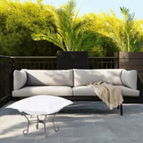 Puff Ottoman Cover Seascape Natural -Cover Only