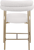 Blake - Counter Stool With Bronze Legs (Set of 2)