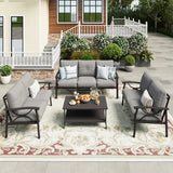 Wholesale 7 - Person Patio Conversation Sets with Cushions