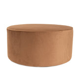 Universal 36" Round Ottoman Cover Qivuit Brown