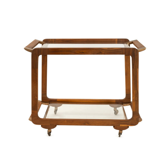 Rectangle Entertainment Bar Cart