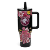 Blue Stallion Floral Bouquet Tumbler 40oz