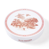 Blue Stallion Farm Rose Garden Salad Plates Set of 4