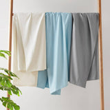 Wholesale 4-Piece 144TC 100% Cotton Solid Sheet Set, Ivory