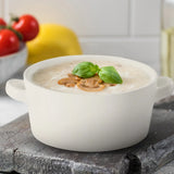 Kook Ceramic Stackable Soup Bowls 23.6 oz Set of 4
