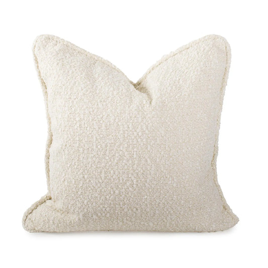 24 in. x 24 in. Pillow Barbet Natural - Down Insert