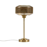 17" Mercury Glass Table Lamp, Desk Lamps For Night Stands