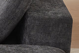 ZORVA 137" 4-Seater Sofa with 2 Ottomans