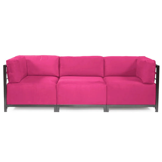 Axis Corner Chair Regency Fuchsia Titanium Frame