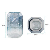 Lonsdale Iridescent Tall Glass Vase