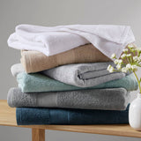500GSM Turkish Cotton Quick Dry Plush Towel Set, Beige
