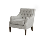 Wholesale Diamond Tufted Vintage Lounge Chair, Tonal Grey *