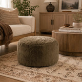 Foot Pouf Angora Moss
