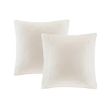 Eggshell 3-Piece Comforter or Duvet Cover Set Decor Pillow