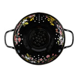 Blue Stallion Floral Bouquet 1.5Qt Colander