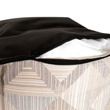 Prisma Natural Square Pouf