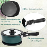 Moss & Stone 10-Pc Nonstick Cookware Set