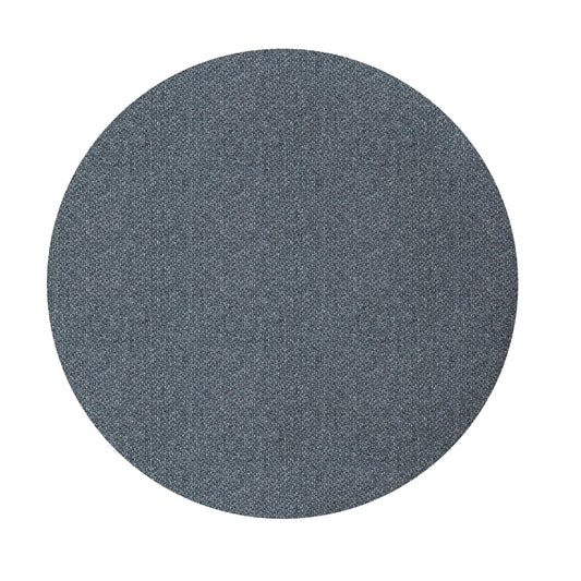 Universal Round Ottoman Cover Panama Indigo