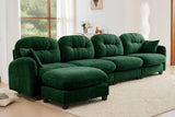 MOLLY 140" 4 Seater Sofa with 1 Ottoman