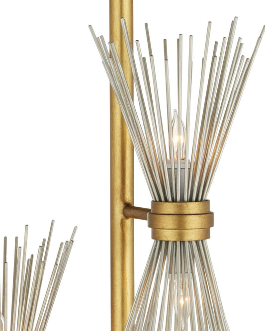 Novatude Gold Floor Lamp
