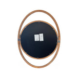 Ocular Oval Wood Mirror