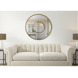 Aspbury Double Framed Round Mirror