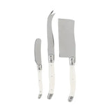 Wholesale French Home Laguiole Set of 3 Cheese Knives - Faux Ivory