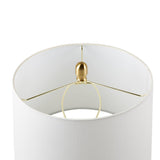 Green Faceted Green Glass Table Lamp