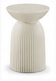 Opani - Concrete End Table - Taupe