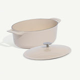 MADE IN Oval Enameled Cast Iron Dutch Oven