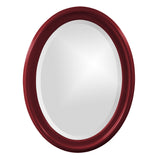 George Mirror - Glossy Burgundy