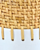 Kyoto Rattan & White Vase