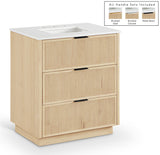 Willard - Engineered Stone And Solid Wood Bathroom Vanity