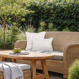 Indoor/Outdoor Pillow 24 x 24 Syros Natural
