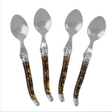 French Home Laguiole Tortoise Shell Coffee Spoons