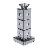 Grigio Mirrored Candle Holder