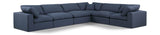 Comfy - 6 Piece Linen Modular Corner Sectional