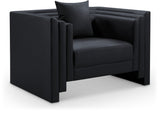 Everett - Vegan Leather Upholstered Chair