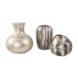 Beatrice Flared Silver Vase
