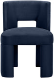 Zuno - Velvet Performance Fabric Upholstered Dining Chair (Set of 2)