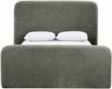 Fira - Chenille Fabric Upholstered Bed