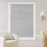 Total Blackout Cordless Roman Shade Light Grey
