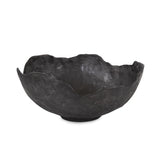 Rough Wash Grey Round Large Bowl