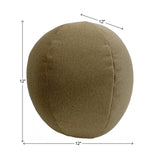 Qivuit Camel Round Pillow